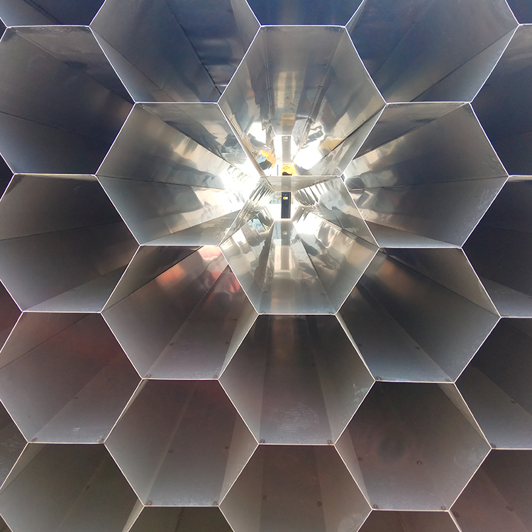 2205香蕉视频APP黄色陽極管在濕電除塵器上的應用